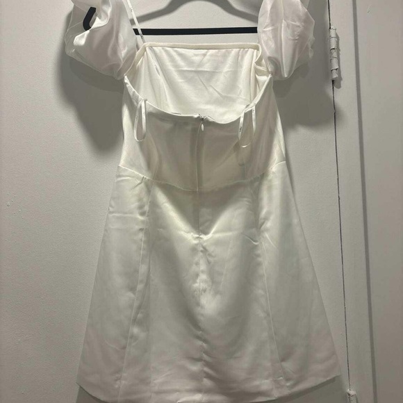Lulu's White Mini Dress - Picture 2 of 2